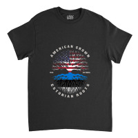 American Grown Estonian Roots Estonia Flag Classic T-shirt | Artistshot