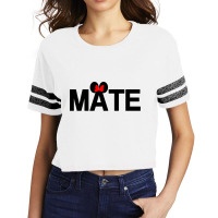 Soulmate Couple (women) Scorecard Crop Tee | Artistshot