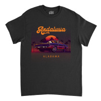 Andalusia Alabama Retro Vintage 80s 90s Muscle Cars Retrowave Aestheti Classic T-shirt | Artistshot