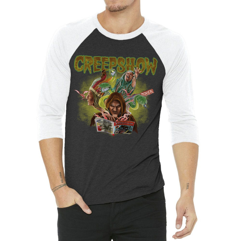 Creepshow Over 3/4 Sleeve Shirt by atereabag | Artistshot