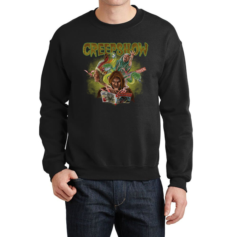 Creepshow Over Crewneck Sweatshirt by atereabag | Artistshot