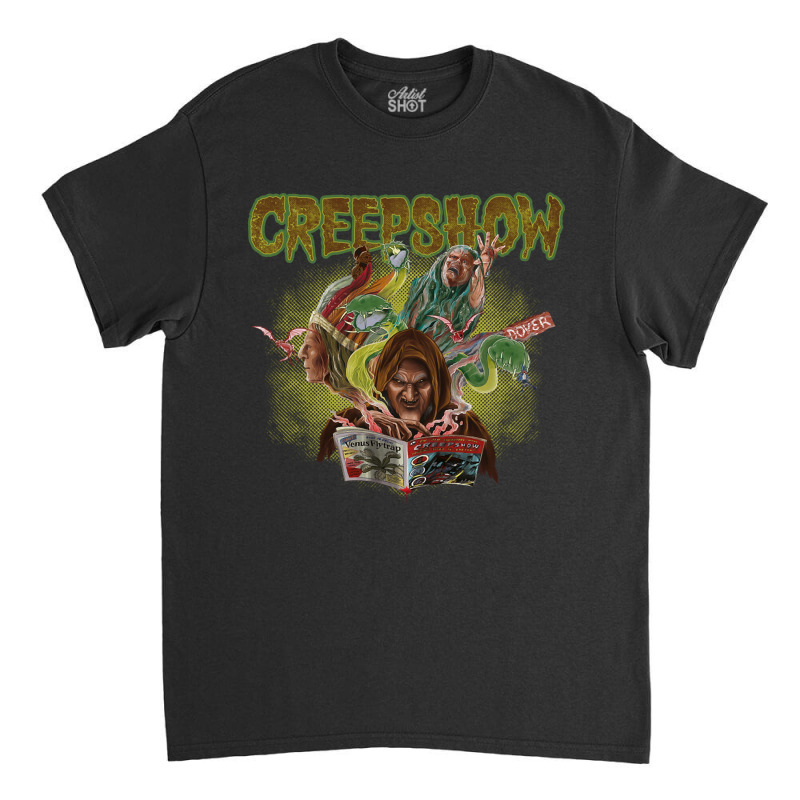 Creepshow Over Classic T-shirt by atereabag | Artistshot