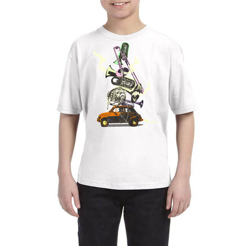 Jazz Caravan Youth Tee by Kandurip541 | Artistshot