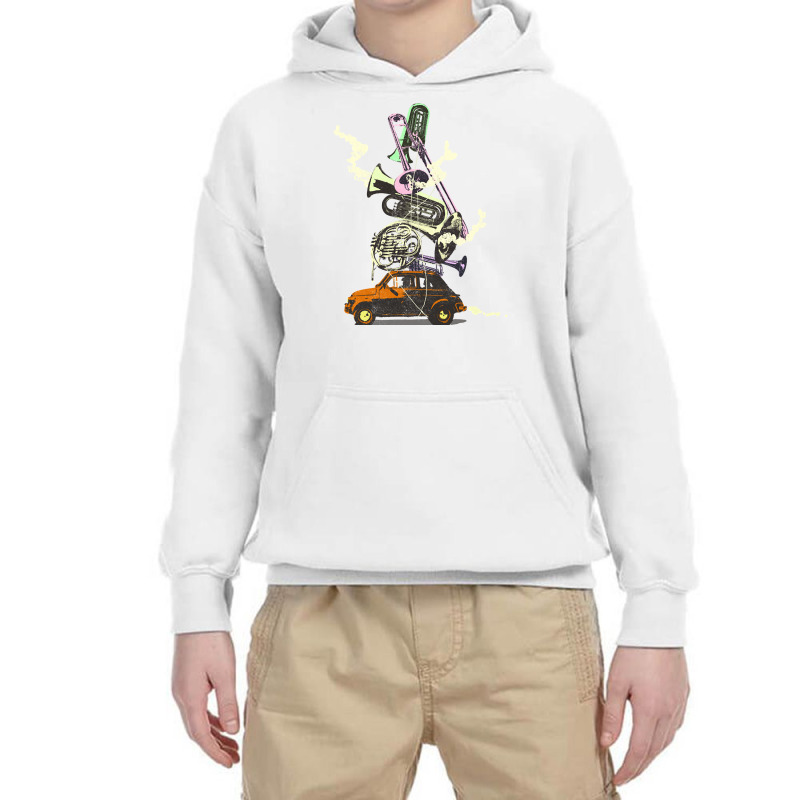 Jazz Caravan Youth Hoodie by Kandurip541 | Artistshot