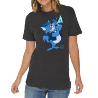 Jazz Cat Playing Trumpet Vintage T-shirt | Artistshot