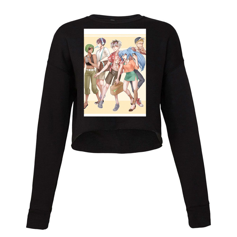 Tg At The Beach - Quinx Squad Cropped Sweater by yumgaugeteuda | Artistshot