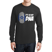 Jerusalem Hebrew Israeli Dna Israel Long Sleeve Shirts | Artistshot