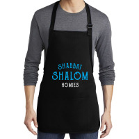 Vintage Shabbat Shalom Homies Jewish Medium-length Apron | Artistshot