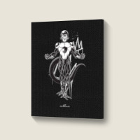 Animer Lover Gift Black Frieza Portrait Canvas Print | Artistshot