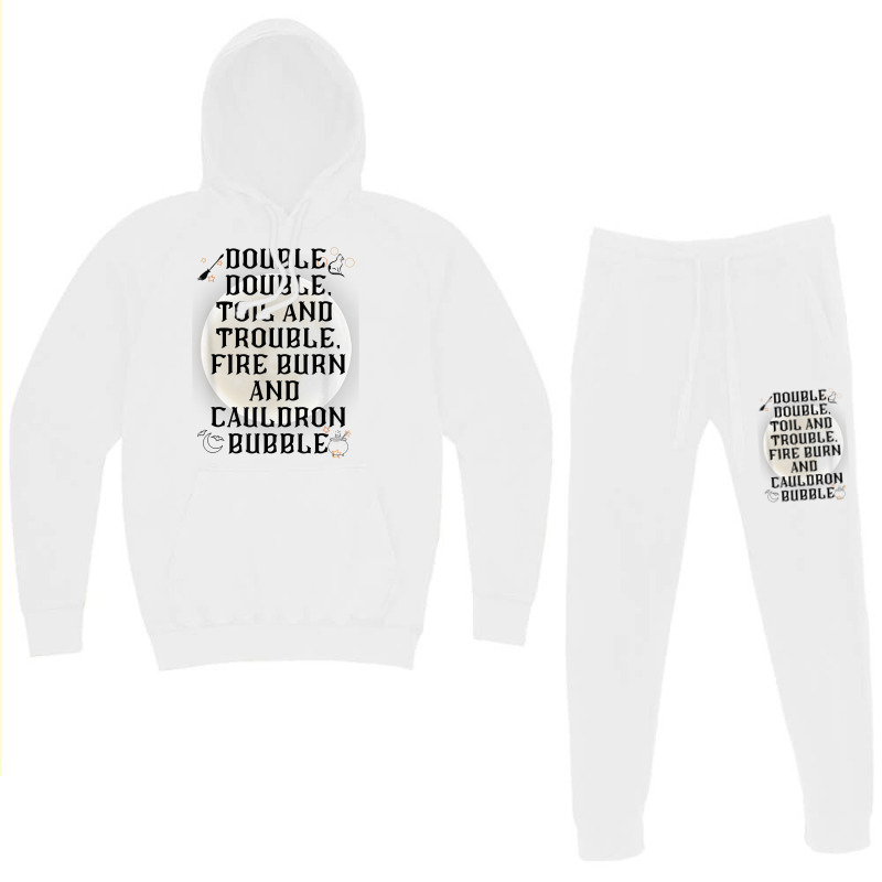 Double, Double Toil And Trouble Mystical Moon Poetic Play T Shirt Hoodie & Jogger Set | Artistshot