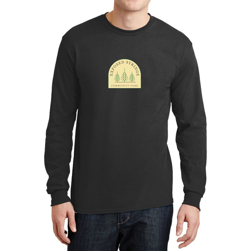 Exposed Syringe Community Park Long Sleeve Shirts | Artistshot