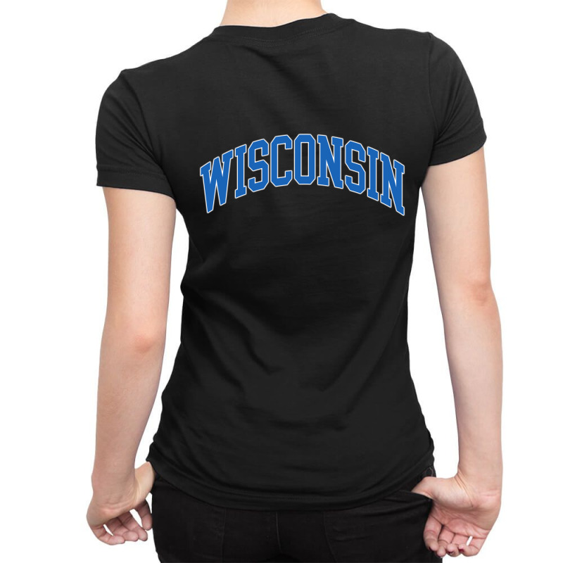 Wisconsin Ladies Fitted T-Shirt by liamoliver043 | Artistshot