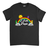 I Hate People Classic T-shirt | Artistshot