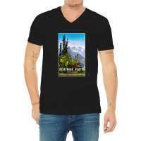 Great Gift Switzerland Schynige Platte Interlaken Gift For Christmas V-neck Tee | Artistshot