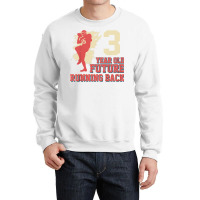 Kids Future Running Back Football 3 Year Old 3rd Birthday T Shirt Crewneck Sweatshirt | Artistshot