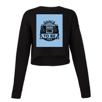 Dance To Be Free (royal Blue) Cropped Sweater | Artistshot