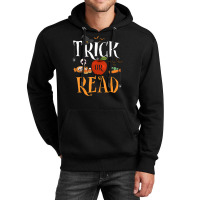 Funny Tricks Or Read Librarian Halloween Costume Book Lover T Shirt Unisex Hoodie | Artistshot