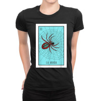 La Araña Lottery Card Gift The Spider Card Mexican Lottery Tshirt Ladies Fitted T-shirt | Artistshot