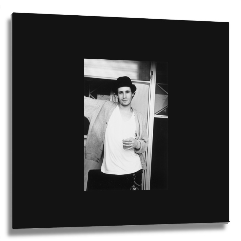 Buckley Candid Poster .png Metal Print Square | Artistshot