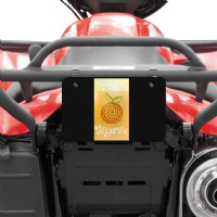 Sunshine Tangerine Atv License Plate | Artistshot