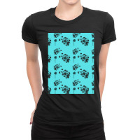 Cuphead Flower Ladies Fitted T-shirt | Artistshot