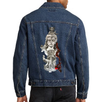 Lord Shiva Art Men Denim Jacket | Artistshot