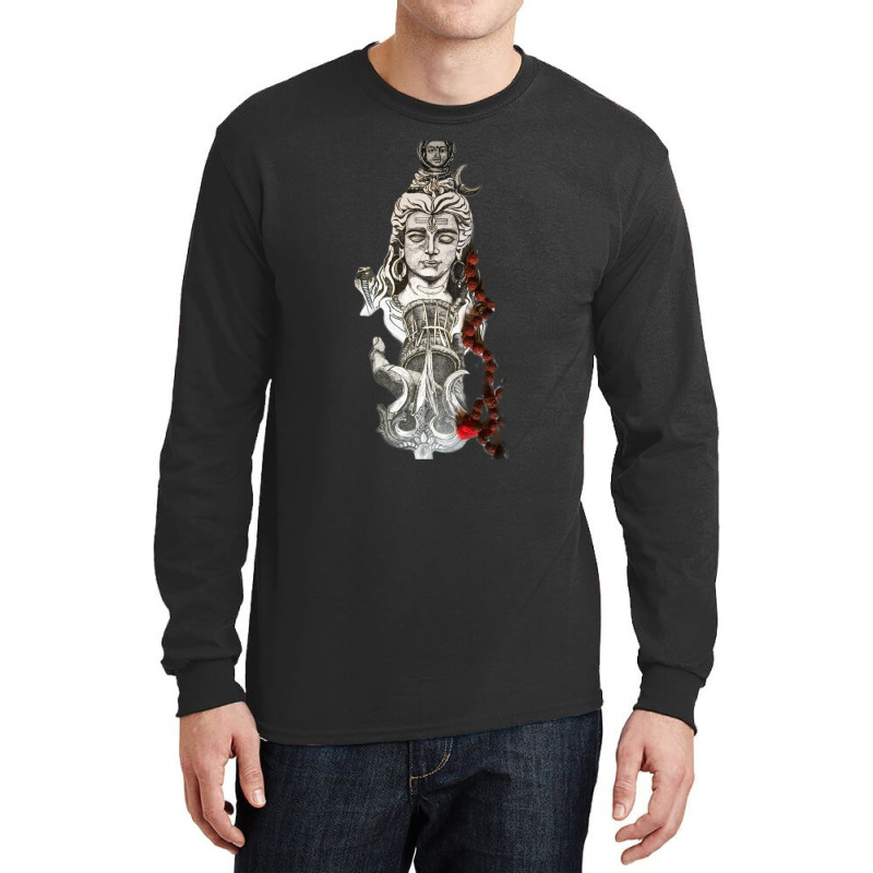 Lord Shiva Art Long Sleeve Shirts | Artistshot