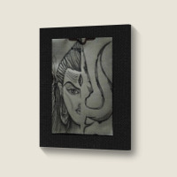 Lord Shiva Art Portrait Canvas Print | Artistshot