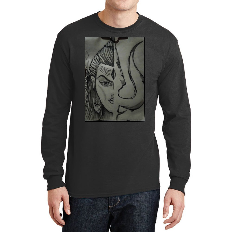 Lord Shiva Art Long Sleeve Shirts | Artistshot