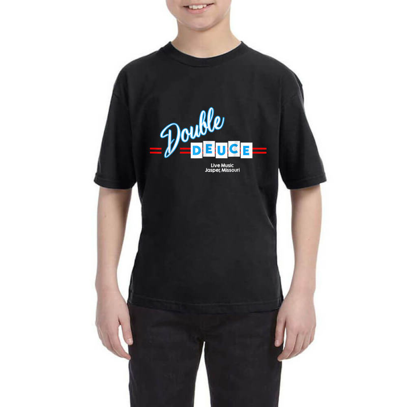 Double Deuces Roadhouse T Shirt Youth Tee by cm-arts | Artistshot