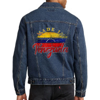 Latin American Gift Proud Venezuelan Made In Venezuela Tshirt Men Denim Jacket | Artistshot