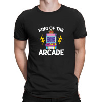 King Of The Arcade Games Video Game Gaming Gamer T-shirt | Artistshot