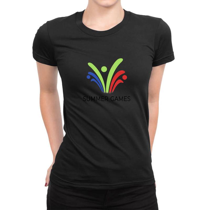 Summer Games Ladies Fitted T-Shirt by RichardLopez | Artistshot