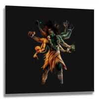 Mahakal Metal Print Square | Artistshot