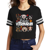 Dog Lover Cat Lover Future Veterinarian Veterinary Assistant T Shirt Scorecard Crop Tee | Artistshot