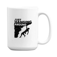 Statement Adventure Bouldering Rock Climbing 15 Oz Coffee Mug | Artistshot