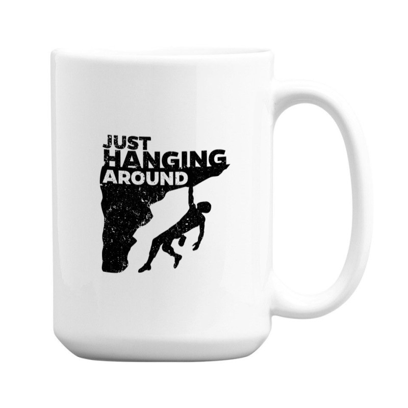 Statement Adventure Bouldering Rock Climbing 15 Oz Coffee Mug | Artistshot