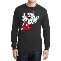 Gifts For Men Video Cuphead Games Graphic For Fan Long Sleeve Shirts | Artistshot