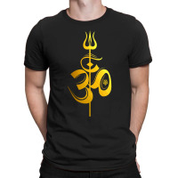 Om Lord Shiva Divine Spear Trident Trishul T-shirt | Artistshot