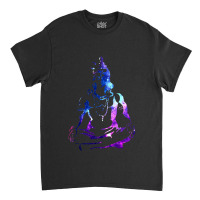 Adiyogi Meditating Galaxy Art Classic T-shirt | Artistshot