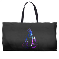 Adiyogi Meditating Galaxy Art Weekender Totes | Artistshot