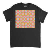 Geometric Pattern, Flowers In Square Classic T-shirt | Artistshot