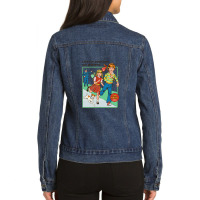 Let's Run Away 1 Ladies Denim Jacket | Artistshot