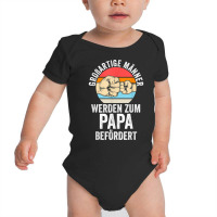 Mens Großartige Männer Werden Zum Papa Befördert Dad T Shirt Baby Bodysuit | Artistshot