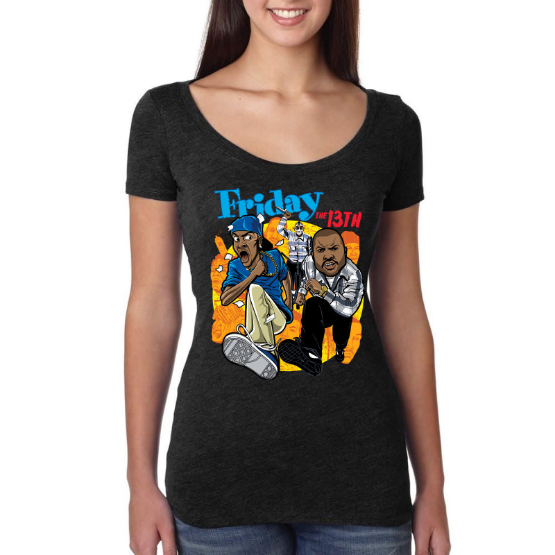 Friday The 13th Women's Triblend Scoop T-shirt by Kosdapen517 | Artistshot