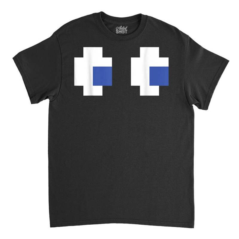 Retro Arcade Game Ghost Eyes T Shirt Classic T-shirt by xaebushoxaexae | Artistshot