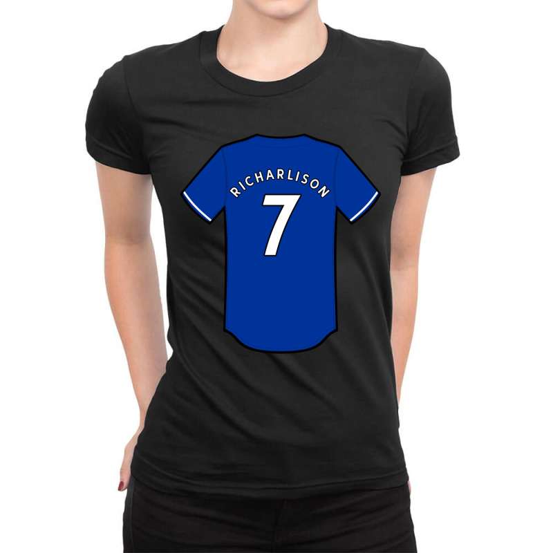 Richarlison Jersey Classic Ladies Fitted T-Shirt by BlaineHuynh | Artistshot