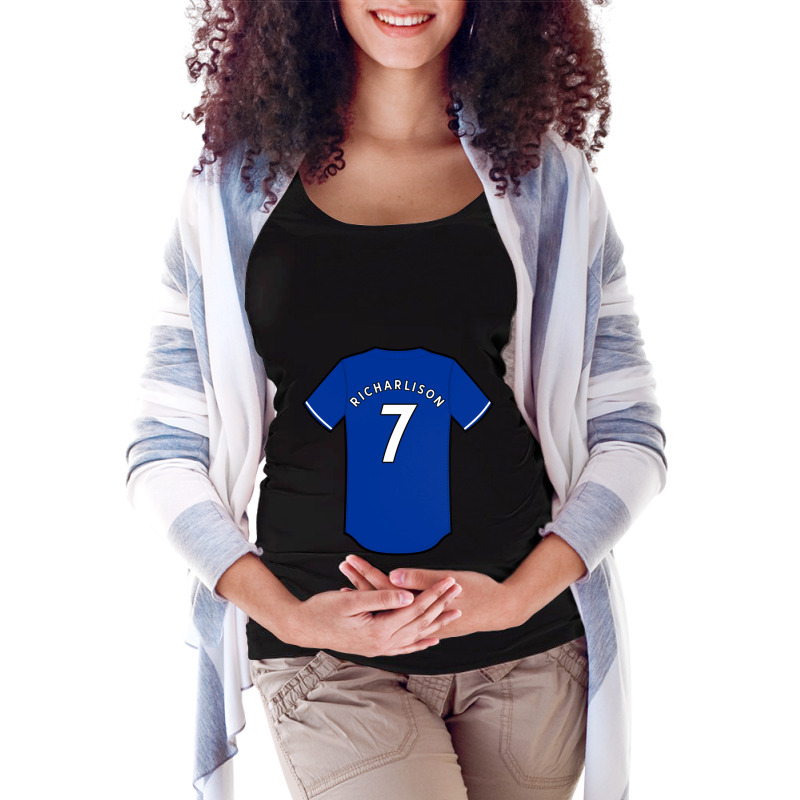 Richarlison Jersey Classic Maternity Scoop Neck T-shirt by BlaineHuynh | Artistshot