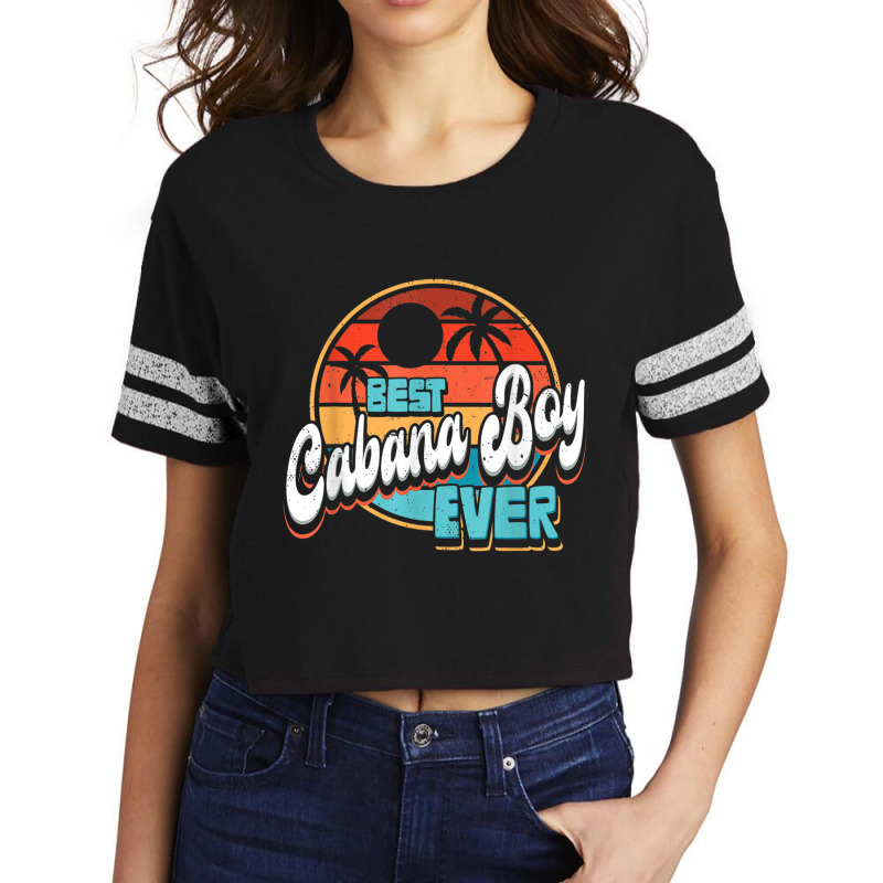 Cabana Boy Bartender Mixer T Shirt Scorecard Crop Tee by cm-arts | Artistshot