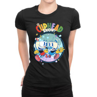 The Cuphead Show Ladies Fitted T-shirt | Artistshot